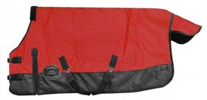 Showman-RED-PONY-amp-YEARLING-Size-48-034-54-034-Waterproof-Breathable-Turnout-Blanket