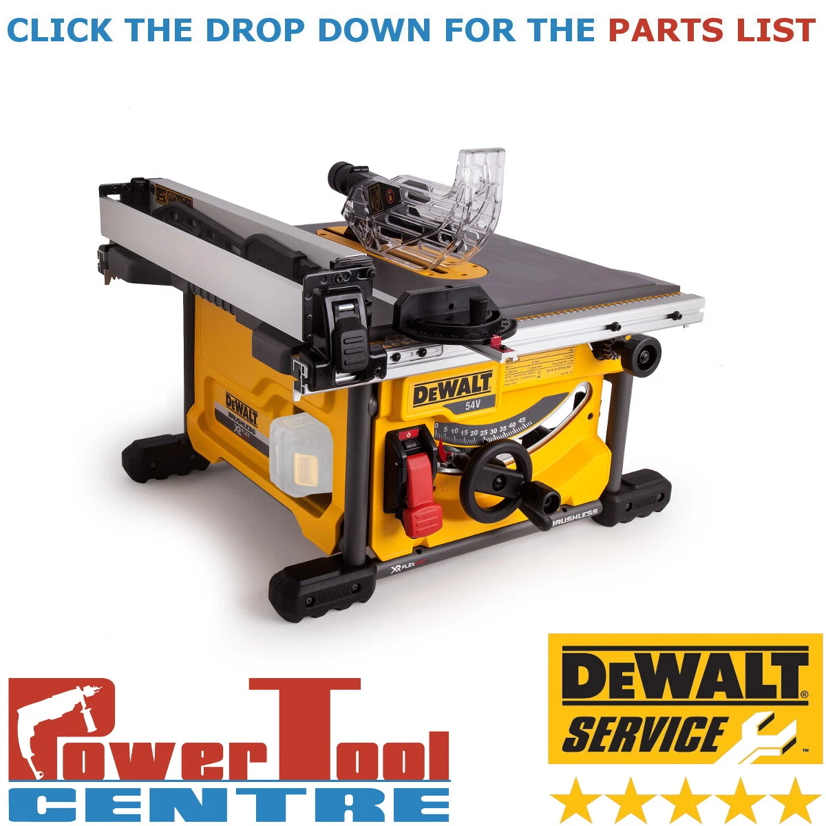 DeWalt Genuine Spare Parts DWE7491 Table Saw Type 1 eBay