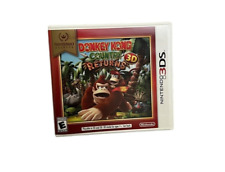 Nintendo Selects 3DS Donkey Kong Country Returns 3D 2-player Rated E Video Game