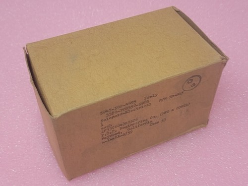 PSP MFG - 5945-502-4495 - SD-845 - Solenoid, Pull Actuator. Coil 24VDC, 0.58A - Picture 9 of 9