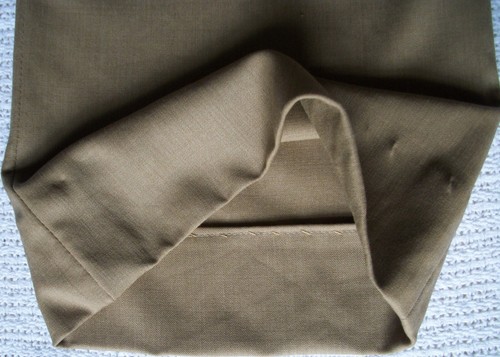 ( HEMMED ) LAFAYETTE 148 Pants Size 4 Tan All-Year Wool Blend Stretch - Picture 6 of 7
