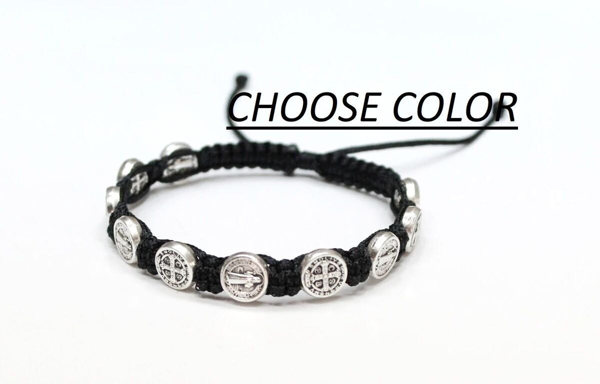 St benedict bracelet prayer clearance