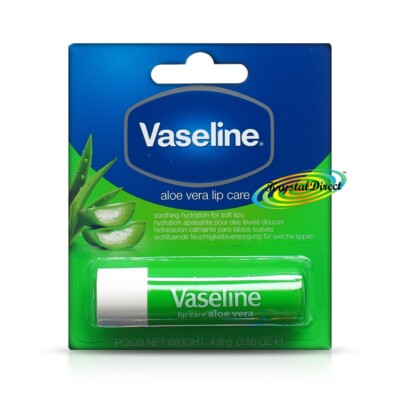 Vaseline Stick Green Aloe Vera Lip Therapy Balm 4,8g