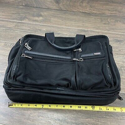 Tumi Alpha 26141D4 Black Expandable Large Dual Handle Tumi Alpha 26141D4 Black Expandable Large Dual Handle
