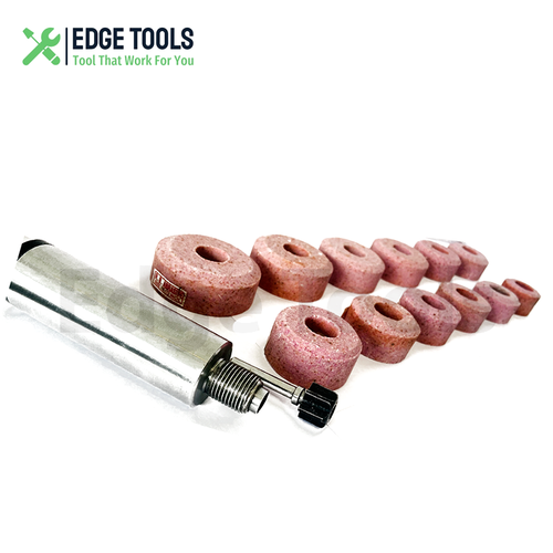 Sioux Valve Seat Grinding Wheels 12 Pc With 6 Pcs Pilots + 2x Stone Holder 11/16 - Picture 7 of 22