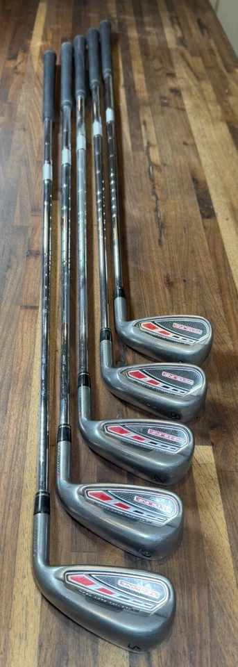 Adams Golf Idea Velocity Slot Tech 5-9 Iron Hybrid Set Steel Shaft Stiff Flex RH - Image 3 of 4