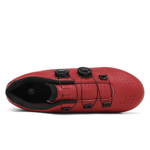 Men's Mountain Road Cycling Shoes Light Racing Flat Pedal Footwear Spd Cleat - Picture 4 of 33