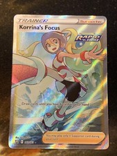 Pokémon - Korrina's Focus Full Art - Sword & Shield Battle Styles 160/163 NM!