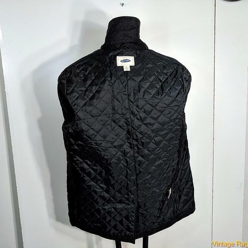 OLD NAVY Wool Blend Jacket Coat Peacoat Mens Size M Dark gray insulated - Picture 4 of 7