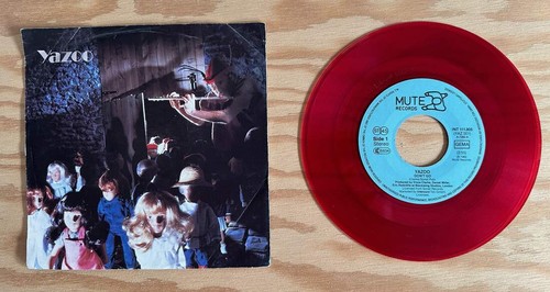 YAZOO - "DON'T GO" + "WINTER KILLS" - 7" Vinyl Single - Red Vinyl - 80er Elektro
