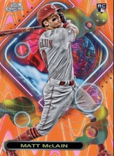 [DIGITAL] Topps Bunt - Matt McLain - Cosmic Chrome 23 S1 - Orange Base