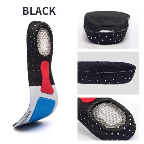 Work Boots Feet Arch Support Orthotic Absorb Shock Gel Massaging Shoe Insoles US - Picture 11 of 22