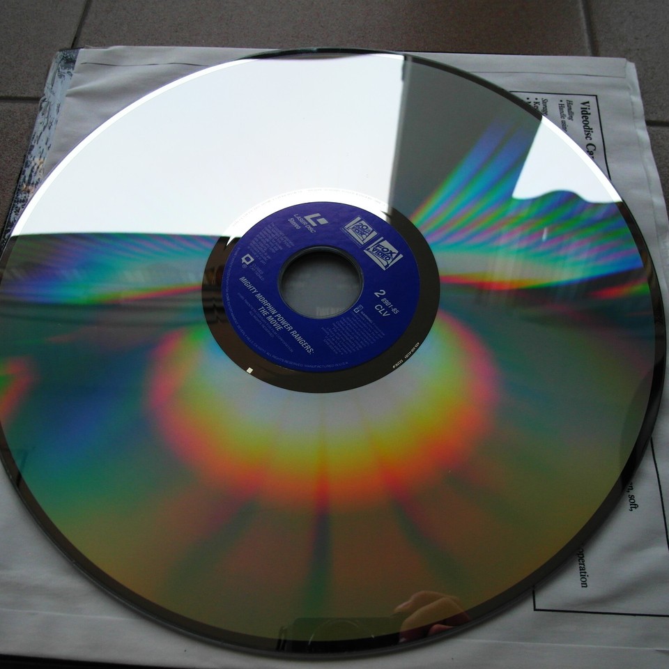 RARE LASERDISC Power Rangers The movie 890185 Widescreen NTSC eBay