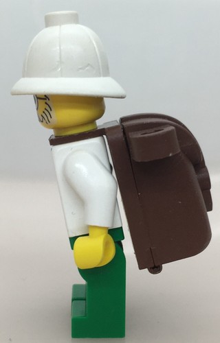 LEGO ®-Minifigura Aventureros Dr. Charles Lightning - adv040 adv006 - Imagen 4 de 8