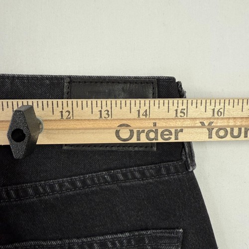 Abercrombie & Fitch Langdon Skinny Jeans Mens 28x30 Black Denim Stretch New NWT - Picture 13 of 14
