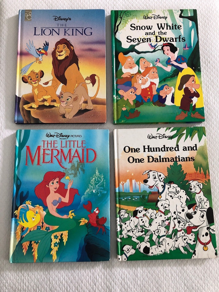 Lot of 4 Walt Disney Classics Hardcover Books Oversized | eBay