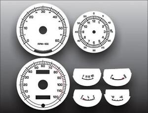 1967-1968-Mercury-Cougar-XR7-Dash-Instrument-Cluster-White-Face-Gauges-67-68