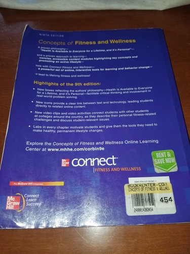 Looseleaf for Concepts of Fitness and Wellness - Picture 2 of 2