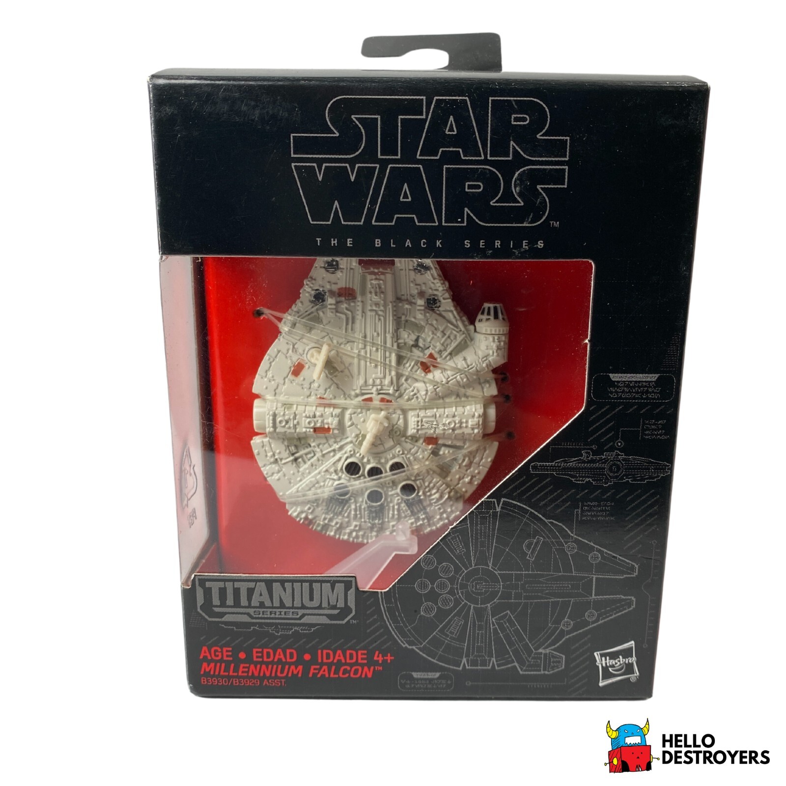 Millennium Falcon 01 Star Wars The Black Series Titanium Series NEW and SEALED