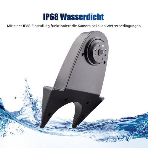 ESSGOO 7" Rückspiegel Monitor Mit Rückfahrkamera Für Sprinter 906 907 VW T5 Ford - Bild 9 von 12