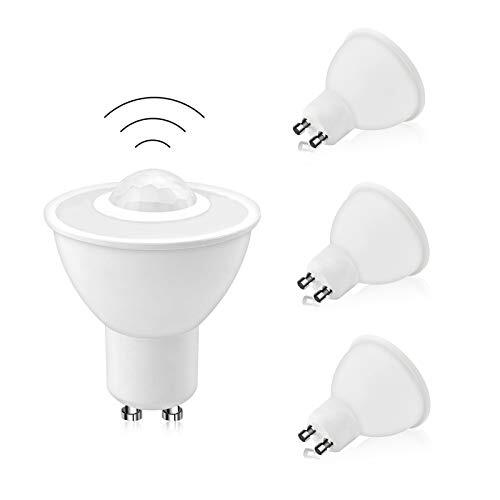 Illuminazione Smart GU10: Set 4 Lampadine con Sensore PIR 5W DoRight