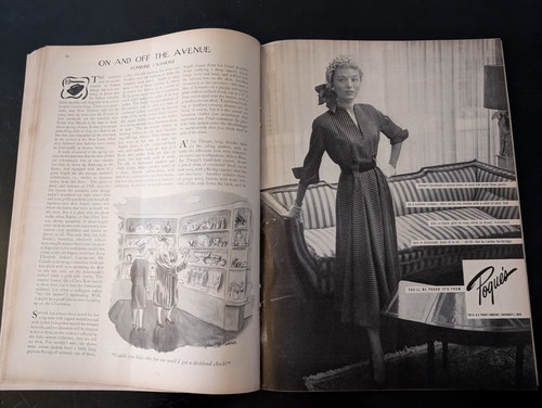 New Yorker Complete Magazine Mar 12, 1949 PERRY BARLOW Model Airplane*VintageAds - Picture 12 of 17