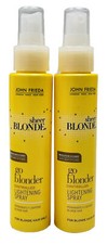 2 john frieda sheer blonder go blonder lightening spray 3.5oz ea