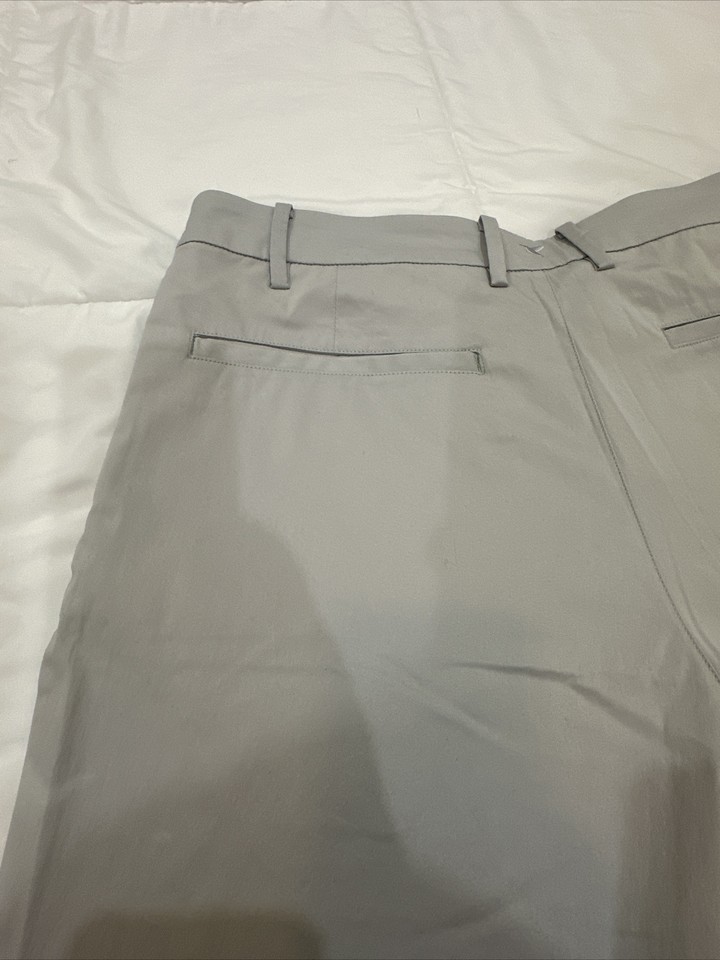 Bird Dogs Pants Mens 34x32 Gray Performance Boomstick Golf Office Work