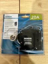 Siemens QF120AP 1 Pole 20 Amp Type QPF2 GFCI Circuit Breaker.