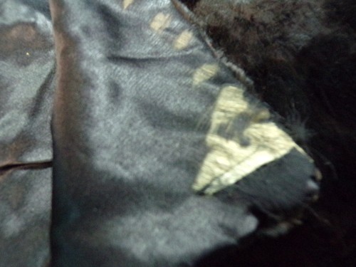 Antique/Vtg Fur Cape Women's Lined - Picture 8 of 14