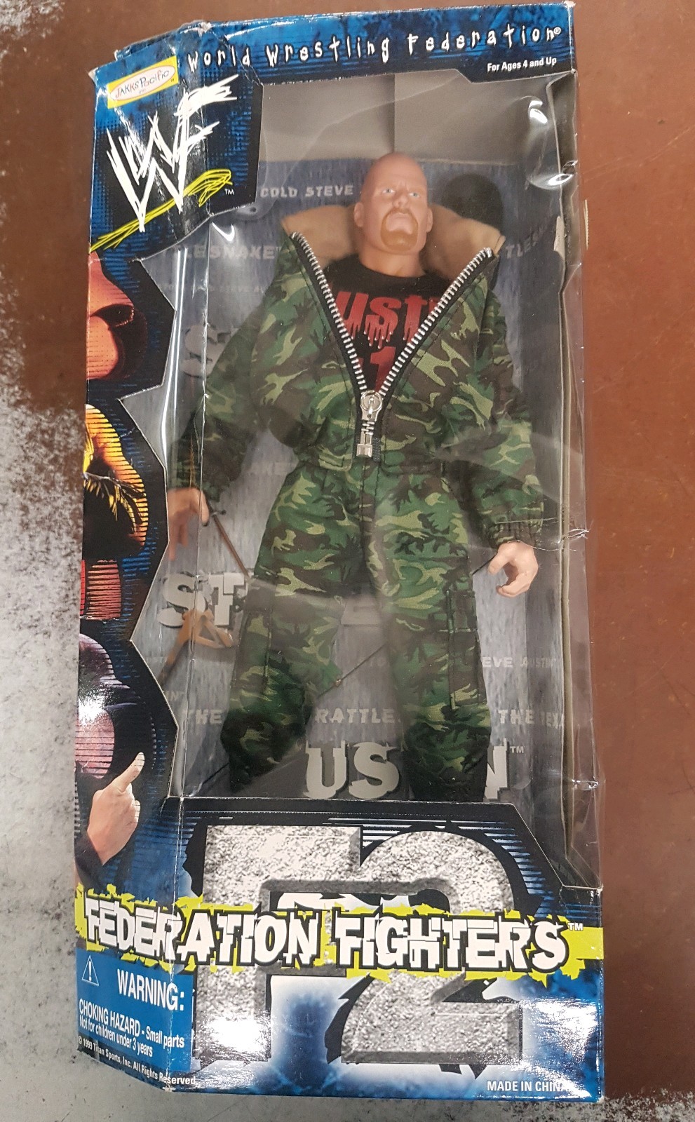 1 6 WWF Wrestling Stone cold Steve Austin 12 figure F2 Federation Fighters 1 6 WWF Wrestling Stone cold Steve Austin 12 figure F2 Federation Fighters