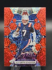JuJu Smith-Schuster 2023 Panini Mosaic Red Sparkle
