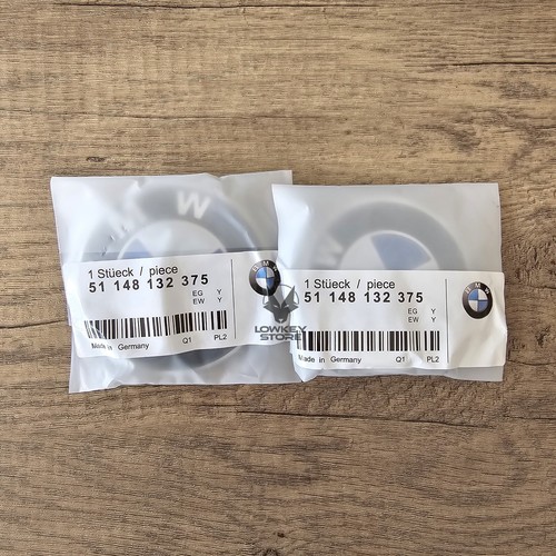 82mm Front Hood + 74mm Rear Trunk Badge Emblem Logo For BMW E38 E39 E46 E60 E90+ - Picture 2 of 4