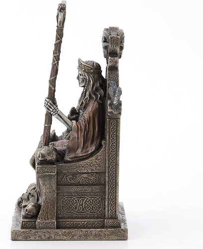 NEW Veronese Design 9" Tall Hel The Norse Goddess of Helheim Sculpture Statue - Picture 7 of 8