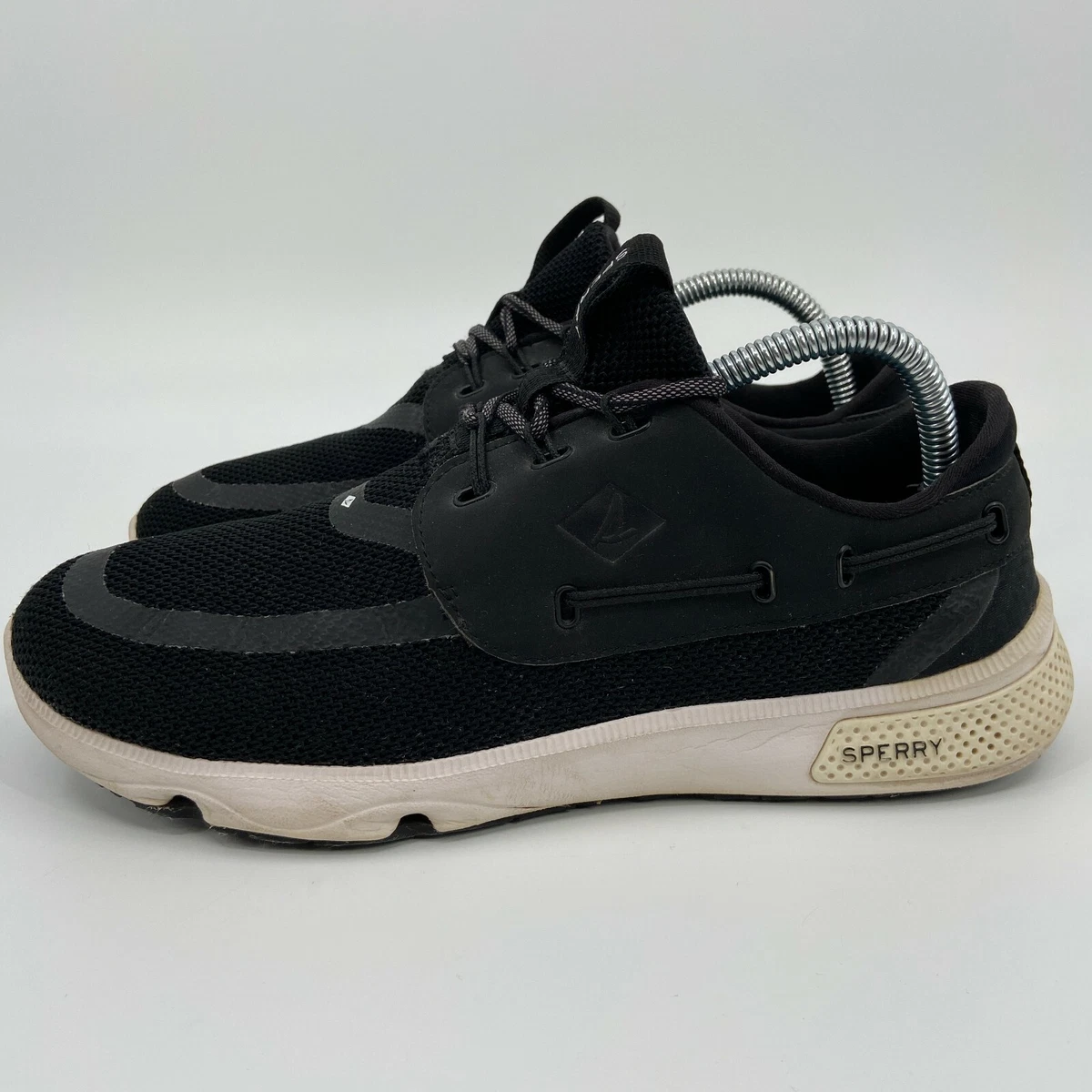 Sperry online black sneakers