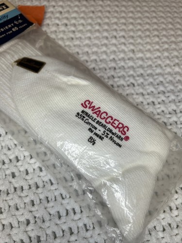 VTG Socks NOS "Bear Brand" Girls Anklets Swaggers Bearlon Yarn Cotton Nylon USA - Picture 4 of 7