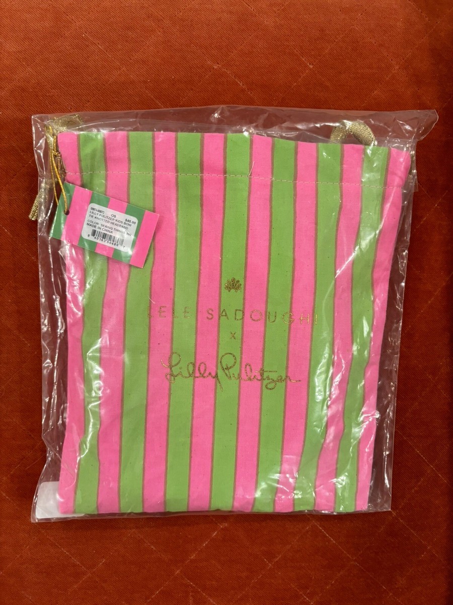 NWT Lilly Pulitzer Bunny Business Knotted Headband | eBay display picture 1