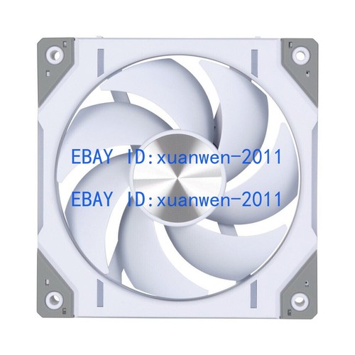 Phanteks D30 Reverse Fan - WHITE- 1-pack - D30-120 D-RGB 12CM Reverse - Picture 2 of 3