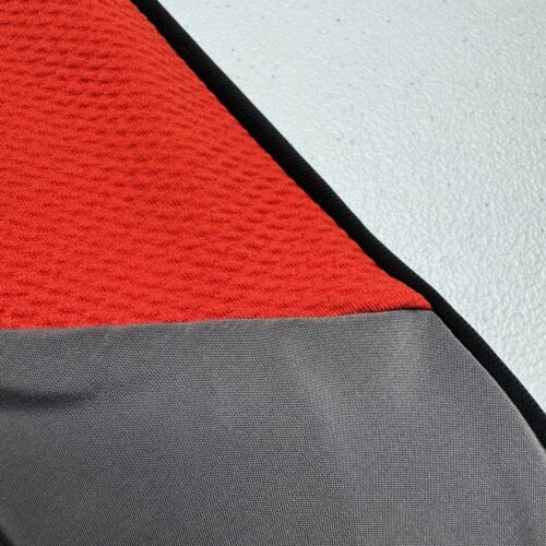 CATO Knee Length Shift Dress Womens Size XL Red Black Gray Stretch Lined - Picture 3 of 8