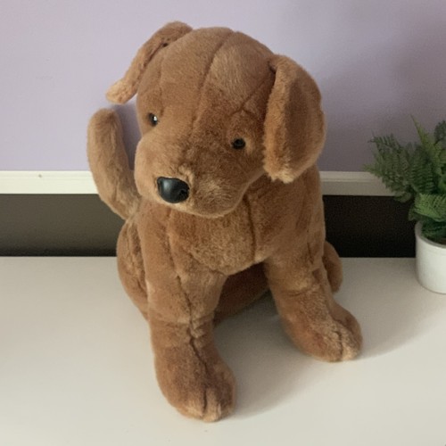 Mary Meyer Realistic Chocolate Brown Lab Plush Dog 18” Stuffed Animal 2000 - Picture 2 of 9