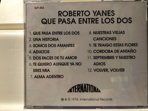 Mega Rare CD Fania Roberto Yáñez Que Pasa Entre Los Dos 1999 (1974) - Picture 2 of 2