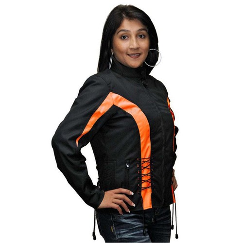 Chaqueta de moto textil resistente al agua MCJ de Vance cuero - Imagen 9 de 12