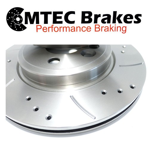 Range Rover III 3.6 TDV8 L322 06-12 Rear Drilled Grooved Brake Discs &Pads 354mm - Picture 4 of 6