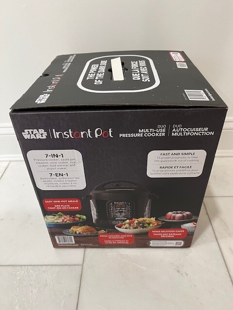 Instant Pot Duo60 DARTH VADAR 新品未開封 Instant Pot Duo60 DARTH VADAR 新品未開封 - メルカリ