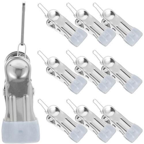 20 Pcs Stainless Steel Clothespins Heavy Duty Outdoor Multi-purpose - Picture 3 of 12