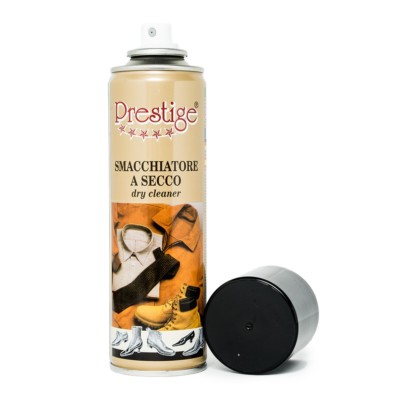 Smacchiatore Spray per Pulire Scarpe in Pelle e Camoscio Prestige Dry  Cleaner