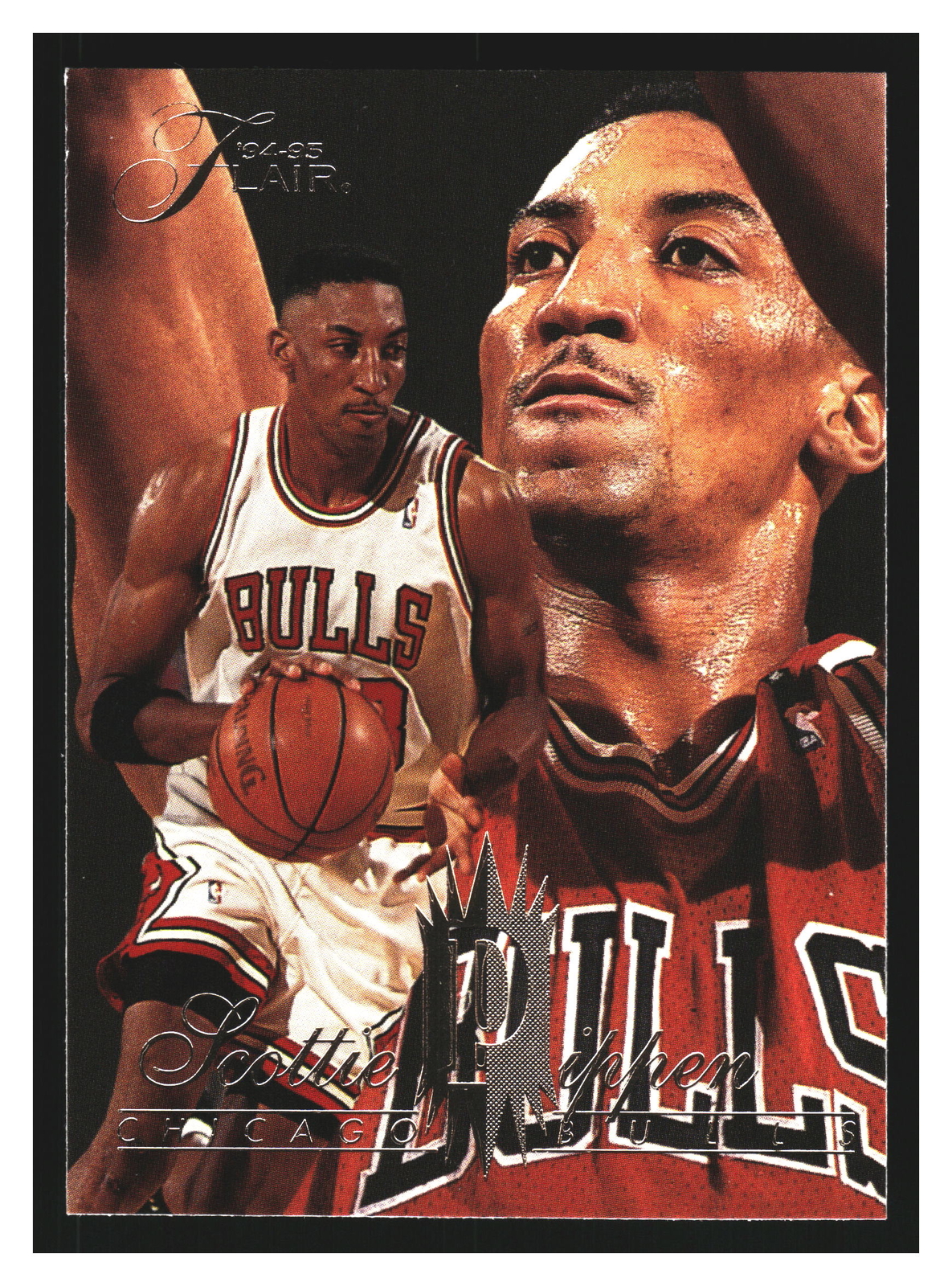 1994 Flair #24 Scottie Pippen   Chicago Bulls   Basketball
