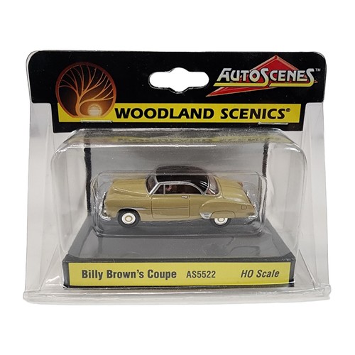 WOODLAND SCENICS AS5522 HO Scale BILLY'S BROWN COUPE NEU