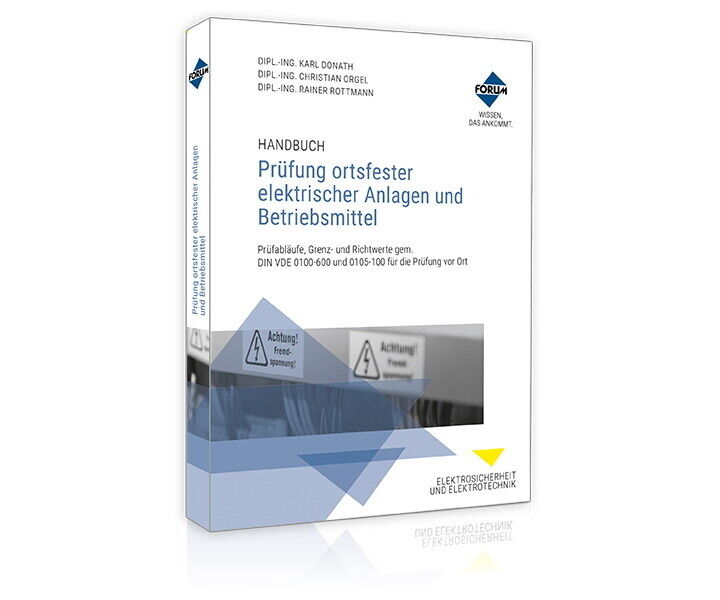 Thumbnail - Handbuch Prüfung Ortsfester Elektrischer Anlagen Und Betriebsmittel
