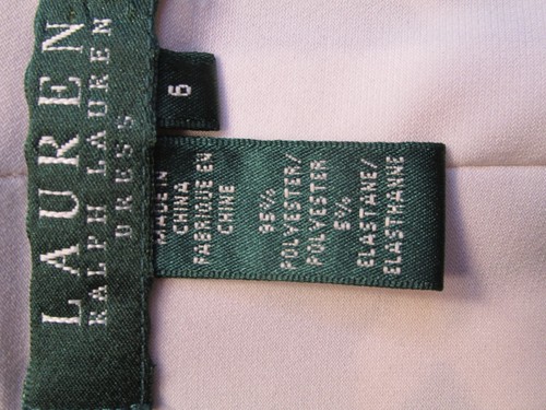 LAUREN RALPH LAUREN Midikleid Damen Gr. 6 schwarz weiß Paisley ärmellos V-Ausschnitt - Bild 6 von 12